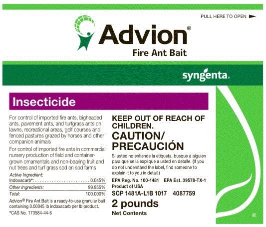 Advion fire ant deals bait